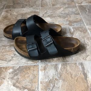 Black Birkenstocks